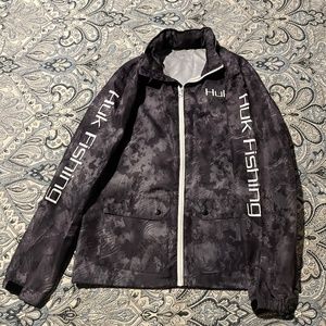 Huk Rain Jacket Size Small